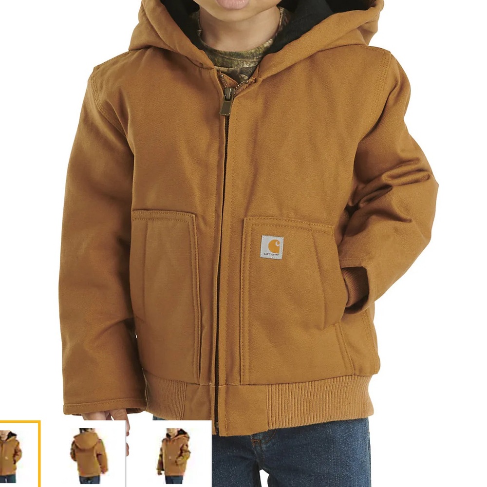 BOYS' HOODED INSULATED ACTIVE JAC (3 TODDLER)